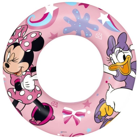 Bestway 91040 Detské Plávacie koleso Minnie Mouse a Daisy 56cm, ružové