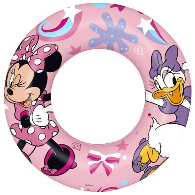 Bestway 91040 Detské Plávacie koleso Minnie Mouse a Daisy 56cm, ružové