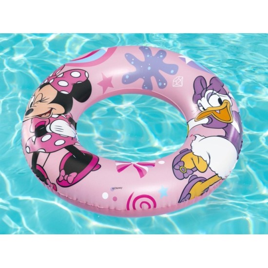 Bestway 91040 Detské Plávacie koleso Minnie Mouse a Daisy 56cm, ružové