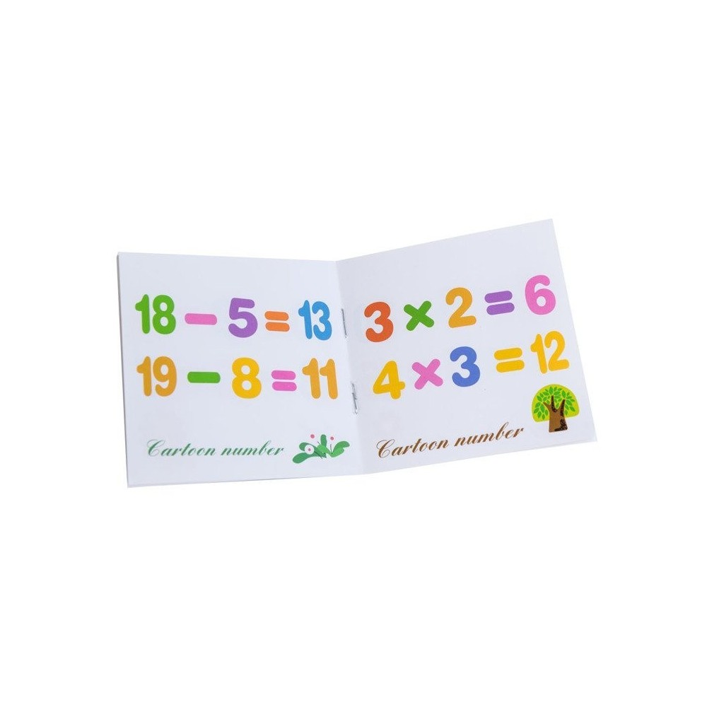 JOKO Drevená tabuľa skladacia pre deti na kriedy + Magnetické Puzzle 2v1