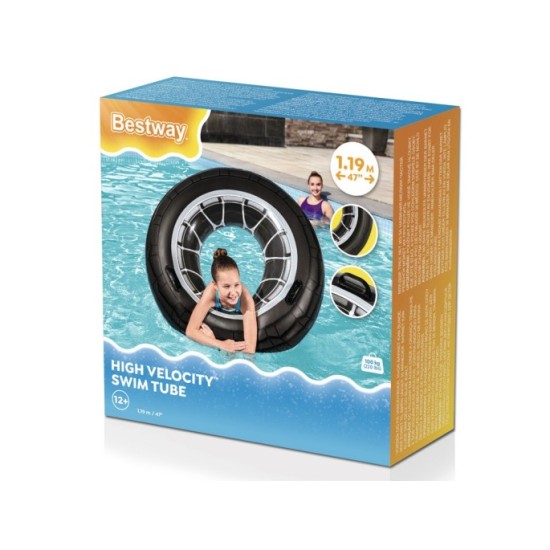 Bestway Nafukovacie koleso 119 cm, 36102 čierne