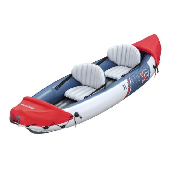 Bestway 65077 Nafukovací Kajak LITE-RAPID X2 321cm, pre 2 osoby + 2 hliníkové veslá Nafukovací Kajak LITE-RAPID X2 pre 2 osoby