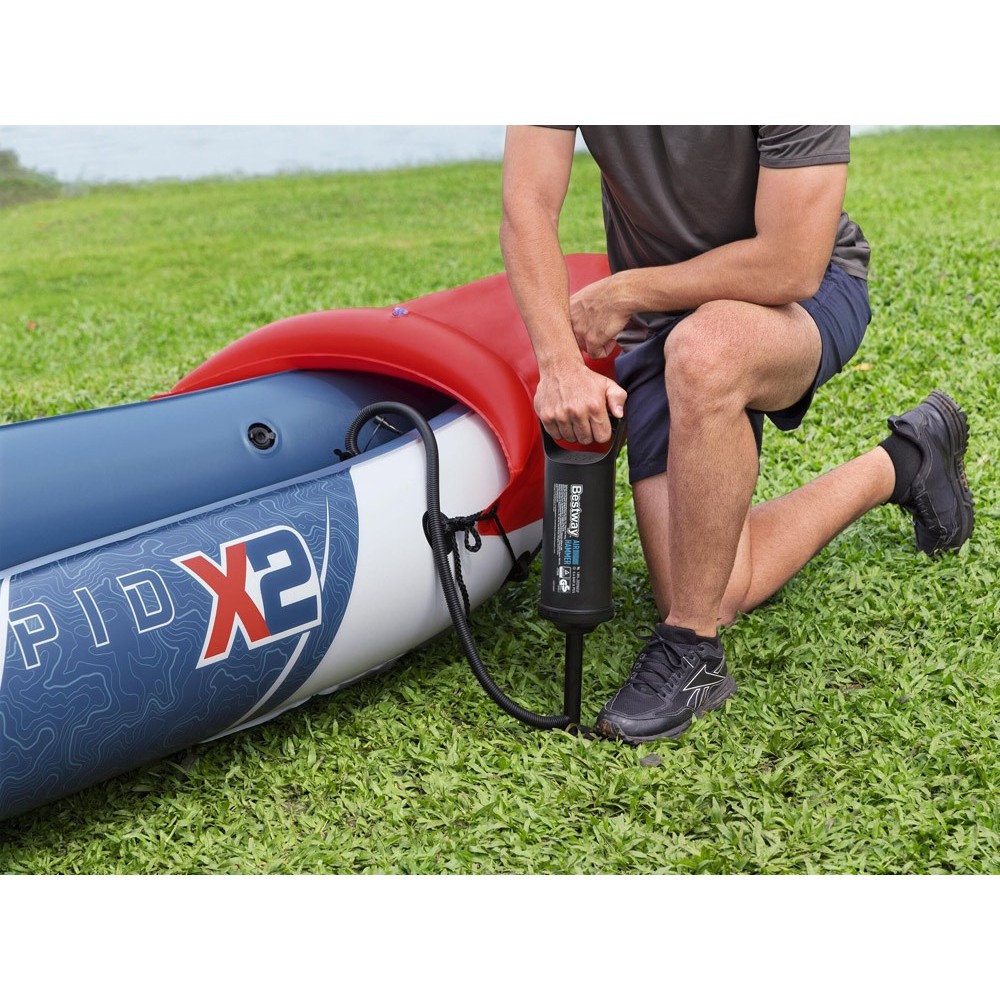 Bestway 65077 Nafukovací Kajak LITE-RAPID X2 321cm, pre 2 osoby + 2 hliníkové veslá Nafukovací Kajak LITE-RAPID X2 pre 2 osoby