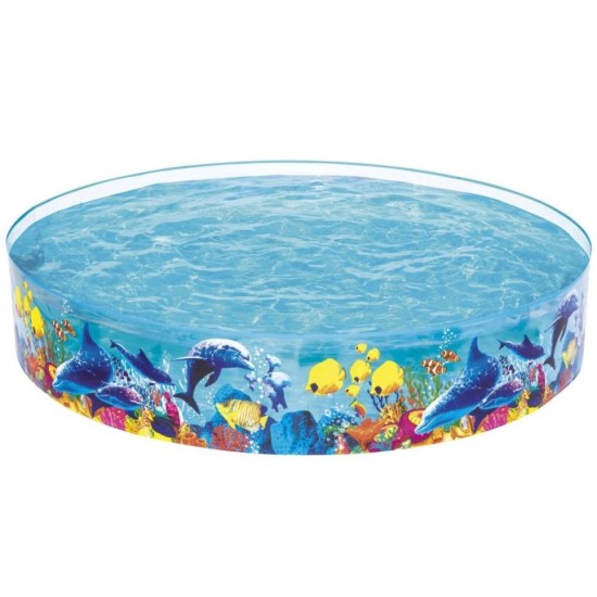 Bestway Samorozkladací Detský bazén 244x46cm 55031