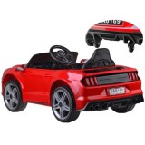 JOKO Elektrické autíčko Mustang GT, penové kolesá, kožené sedadlo, USB, MP3, červené
