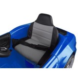 JOKO Elektrické autíčko Mustang GT, penové kolesá, kožené sedadlo, USB, MP3, modré
