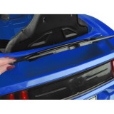 JOKO Elektrické autíčko Mustang GT, penové kolesá, kožené sedadlo, USB, MP3, modré