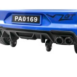 JOKO Elektrické autíčko Mustang GT, penové kolesá, kožené sedadlo, USB, MP3, modré