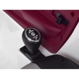 JOKO Elektrické autíčko Mustang GT, penové kolesá, kožené sedadlo, USB, MP3, biele