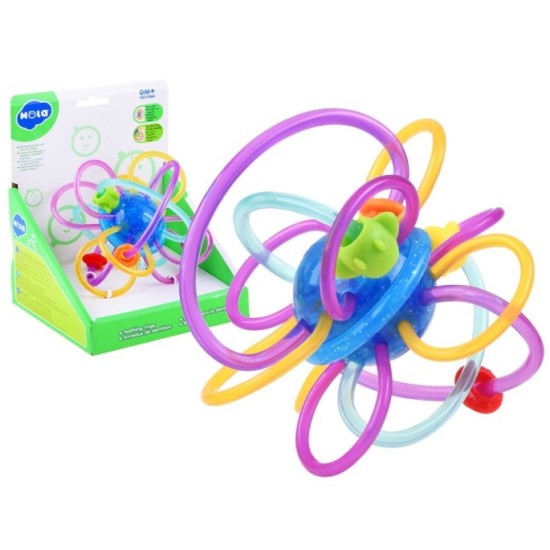 Hola Toys Hryzátko pre deti labyrint od 0m