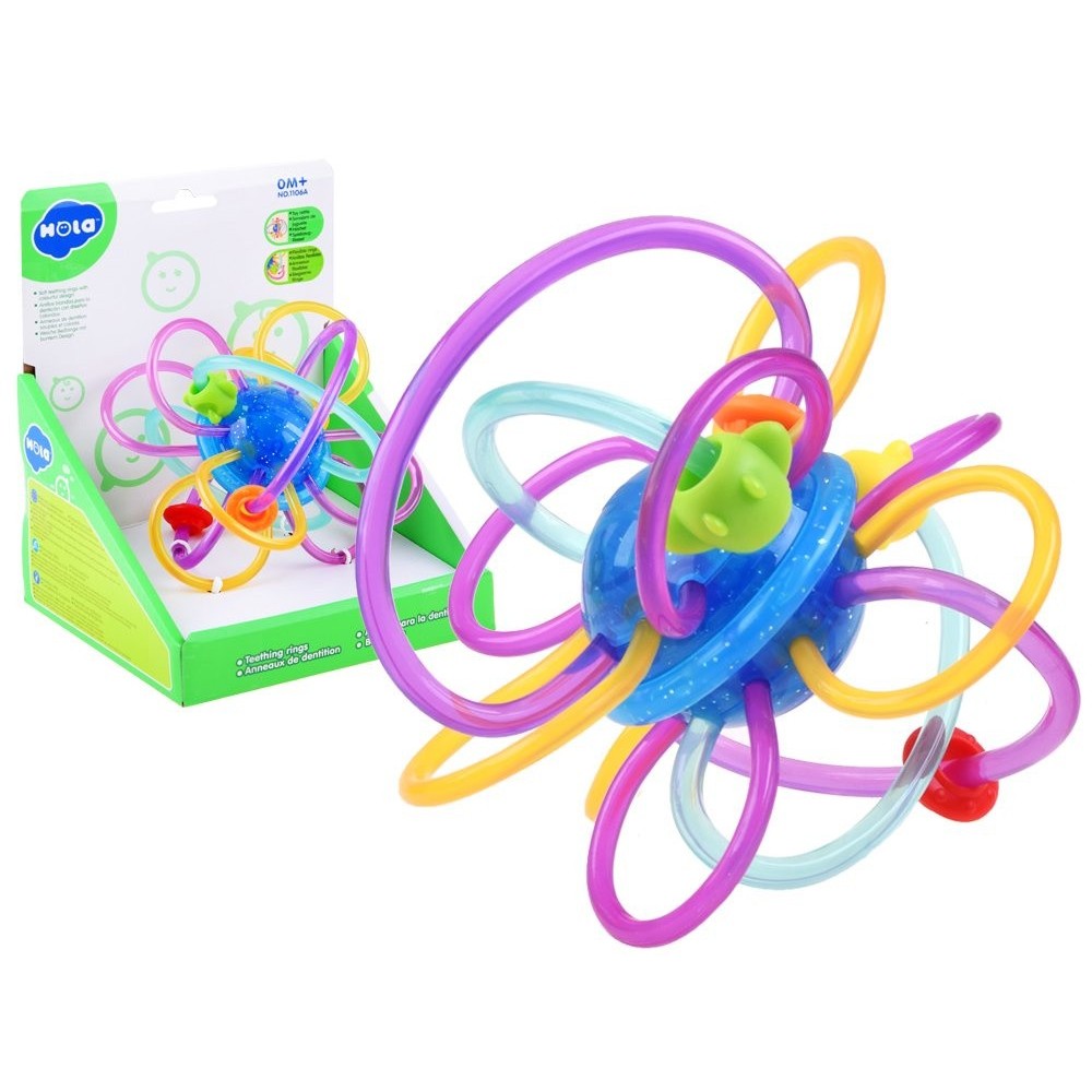 Hola Toys Hryzátko pre deti labyrint od 0m