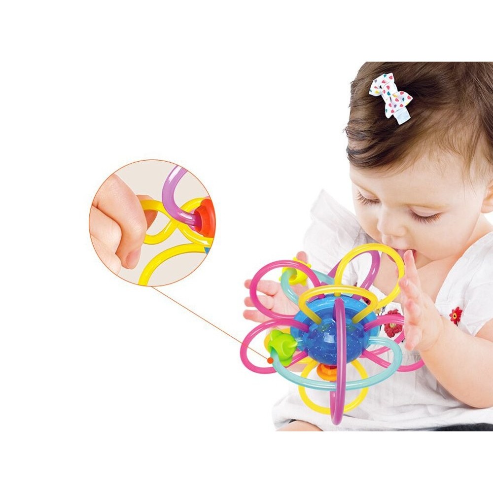 Hola Toys Hryzátko pre deti labyrint od 0m