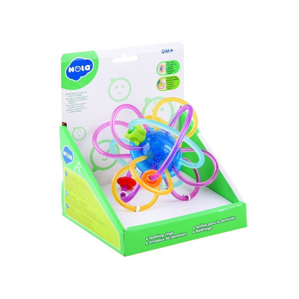 Hola Toys Hryzátko pre deti labyrint od 0m