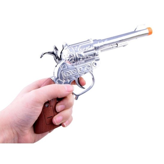 JOKO Kostým Kovboja, Šerifa, pištoľ na batérie so zvukom