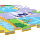 JOKO Veľké Penové puzzle mesto s cestami a ulicami 1,2m x 1,2m