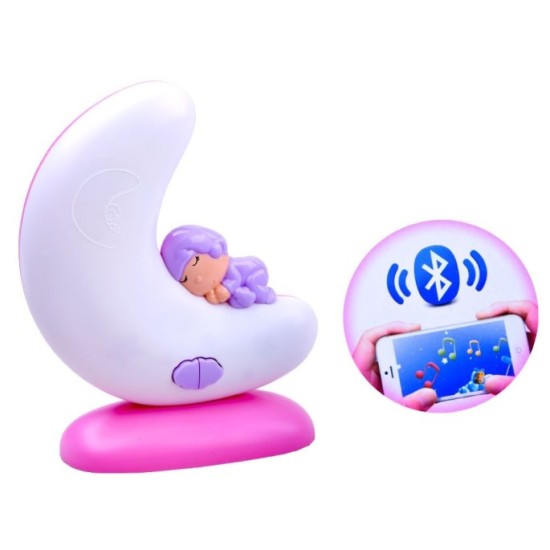 JOKO Detská Nočná lampa s hudbou + bluetooth + naťahovacia hracia skrinka
