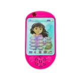 Fisher Price Detský mobil, smarfón Dora na batérie, ružový