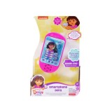 Fisher Price Detský mobil, smarfón Dora na batérie, ružový
