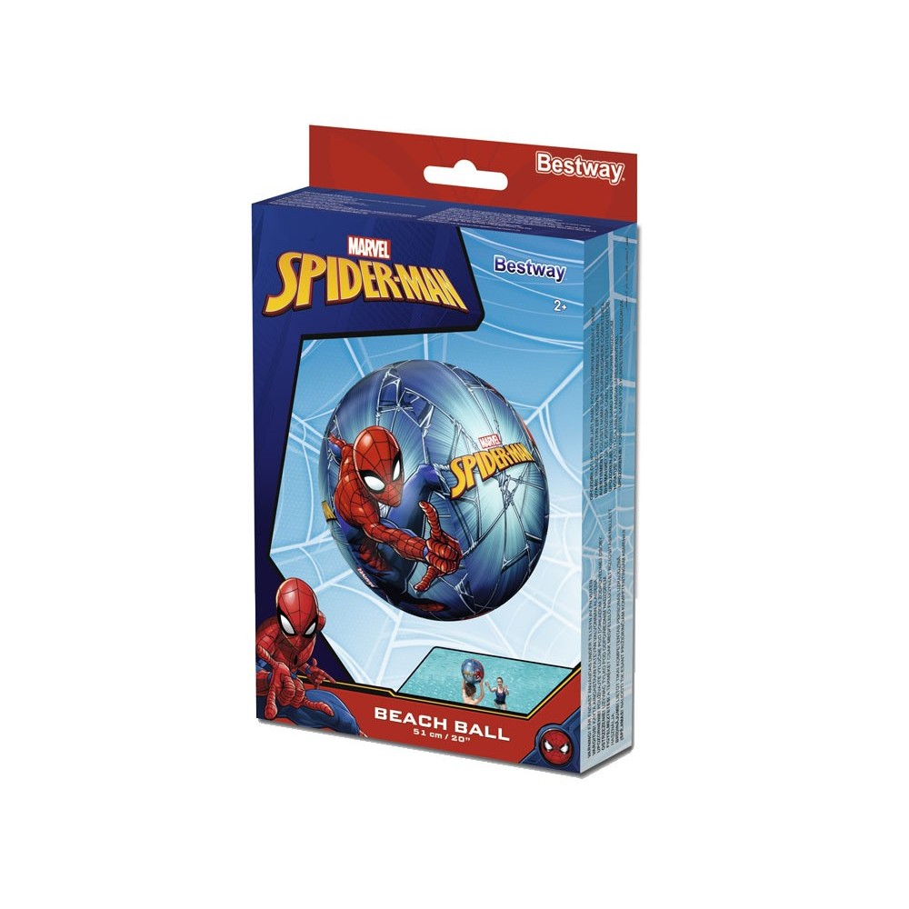 Bestway, Nafukovacia lopta Spiderman, 51 cm