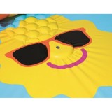 Bestway 53071 Nafukovací detský bazén so šmýkačkou a fontánou Slnko 237 cm x 201 x 104 cm