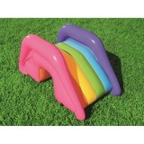 Bestway 53071 Nafukovací detský bazén so šmýkačkou a fontánou Slnko 237 cm x 201 x 104 cm