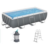 Bestway 56442 Bazén s Kovovou Konštrukciou POWER STEEL 404x201x100cm, filtračné pieskové čerpadlo, rebrík