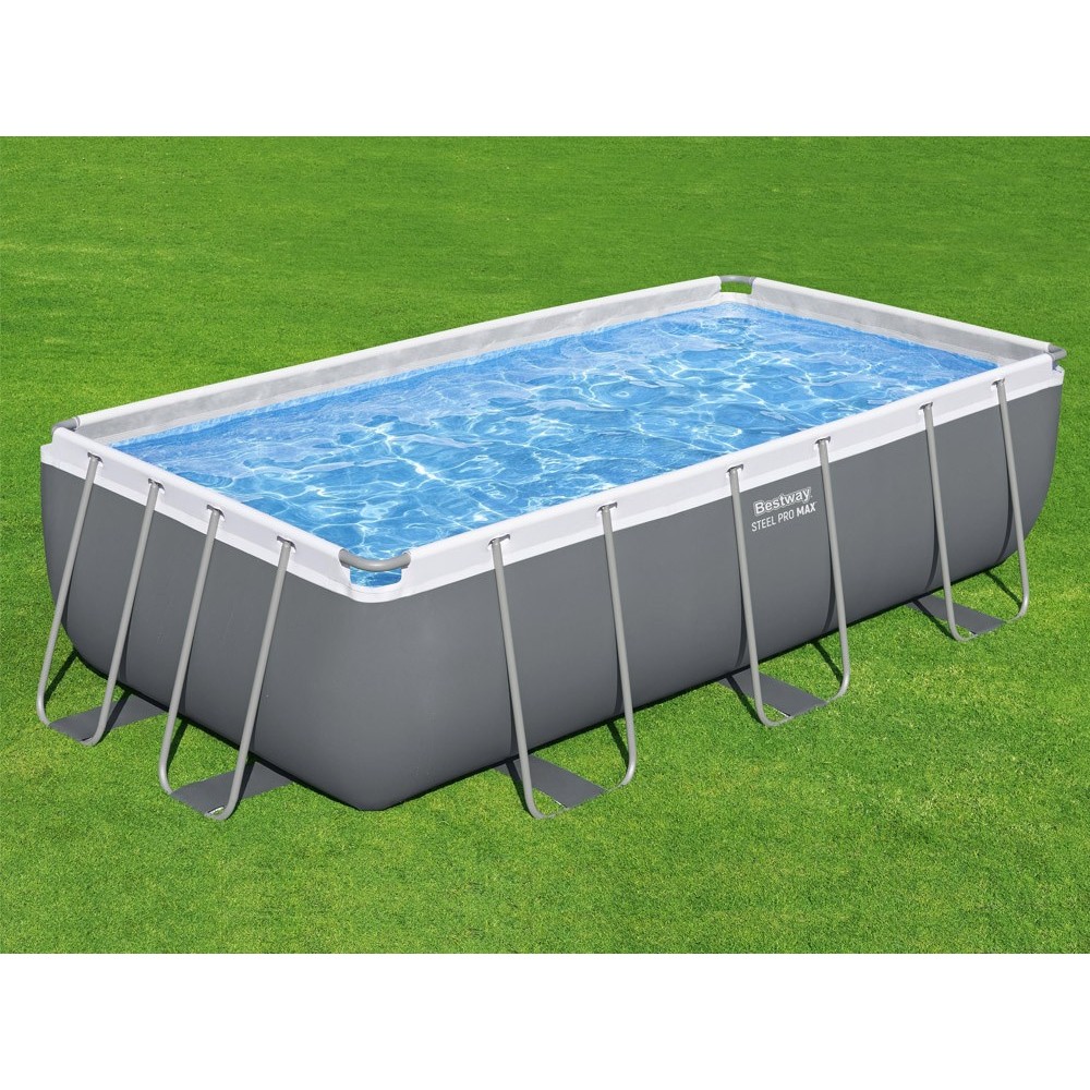 Bestway 56442 Bazén s Kovovou Konštrukciou POWER STEEL 404x201x100cm, filtračné pieskové čerpadlo, rebrík