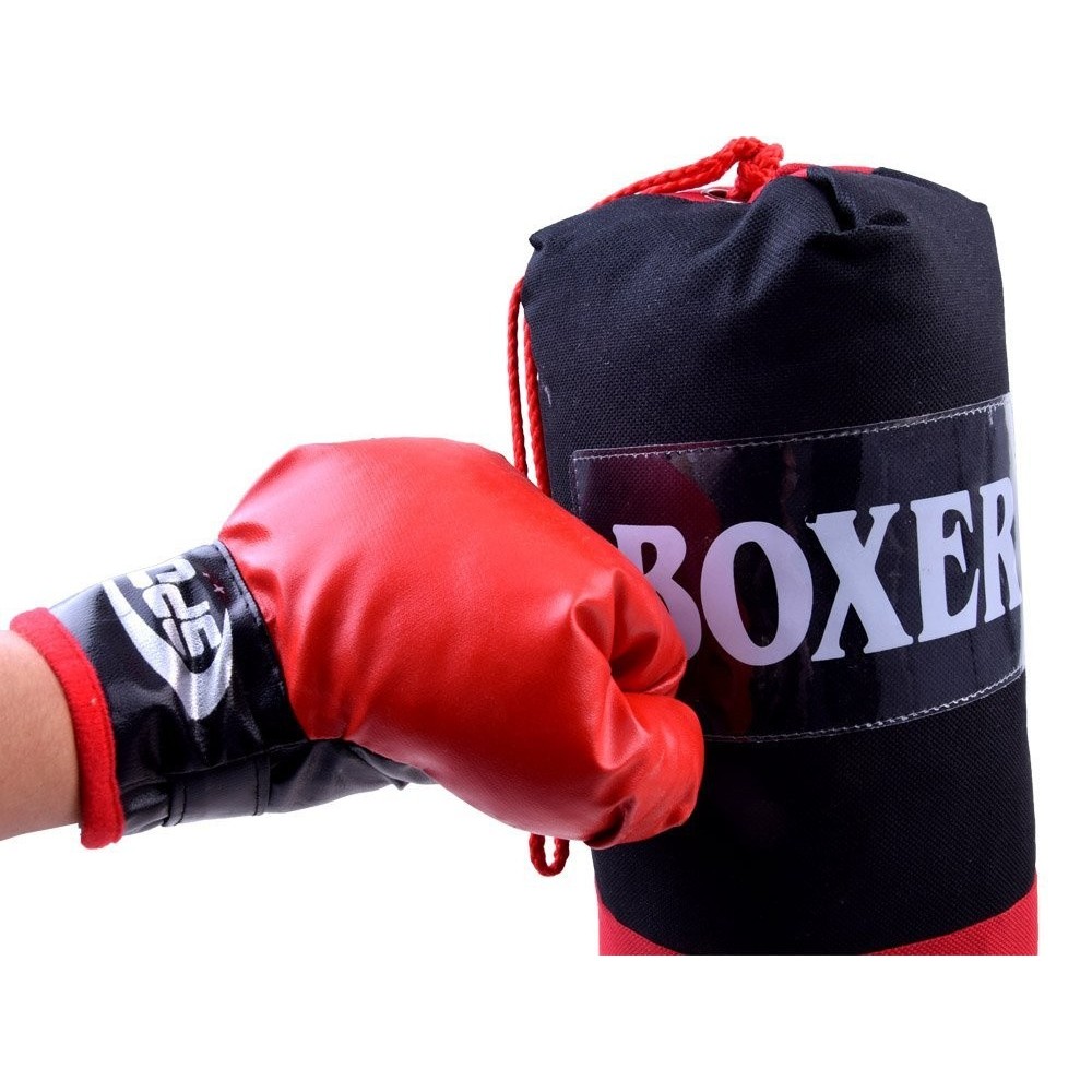 JOKO Boxerské vrece + boxerské rukavice, červené
