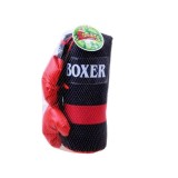 JOKO Boxerské vrece + boxerské rukavice, červené