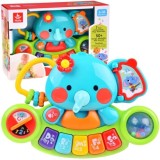 Hola Toys Destký Klavír Slon so svetlom a zvukom
