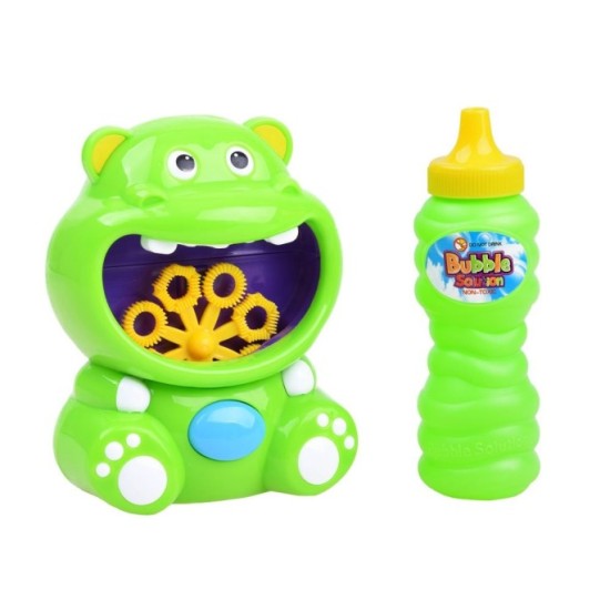 JOKO Automatický Bublifuk vypúšťajúci bubliny Hroch, zelená