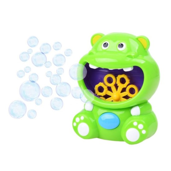 JOKO Automatický Bublifuk vypúšťajúci bubliny Hroch, zelená