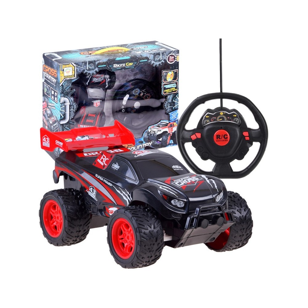 JOKO RC Auto Jeep Cross Country na diaľkové ovládanie, červené