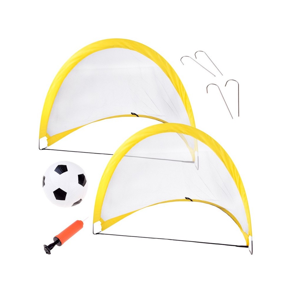 JOKO Detské futbalové bránky Samorozkladacie + lopta + púzdro