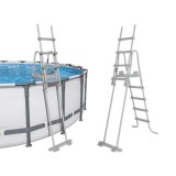 Bestway 58332 Bezpečný Rebrík do bazéna 132cm