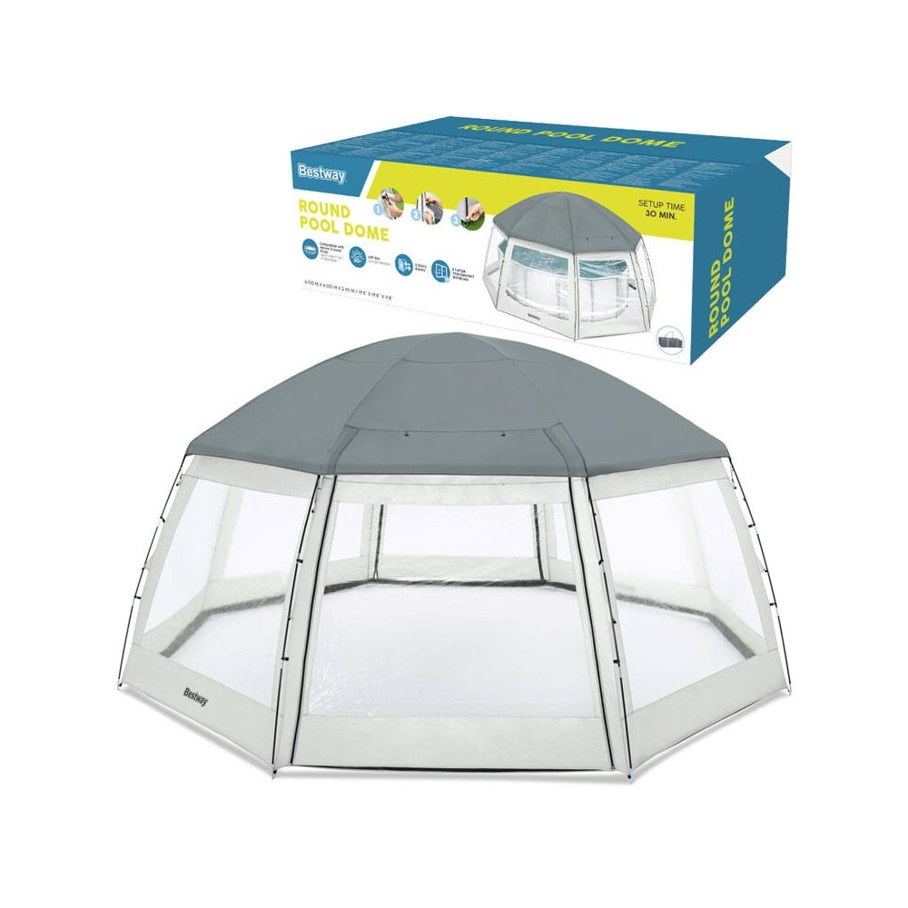 Bestway 58612 Záhradný altánok, stan na bazén 3m x 6m