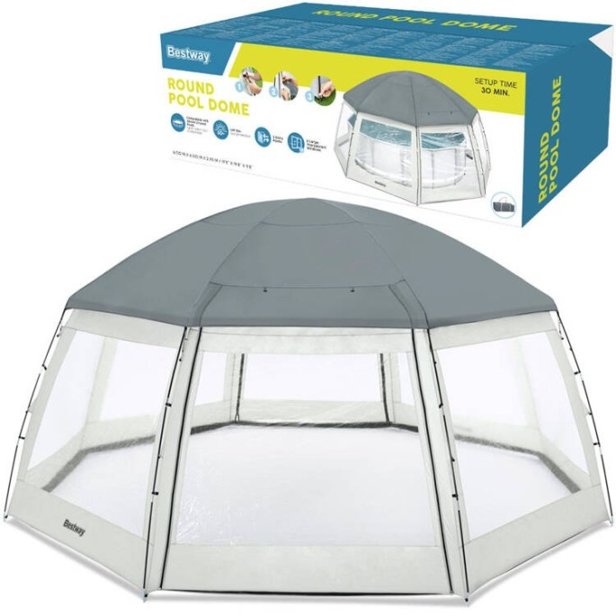 Bestway 58612 Záhradný altánok, stan na bazén 3m x 6m