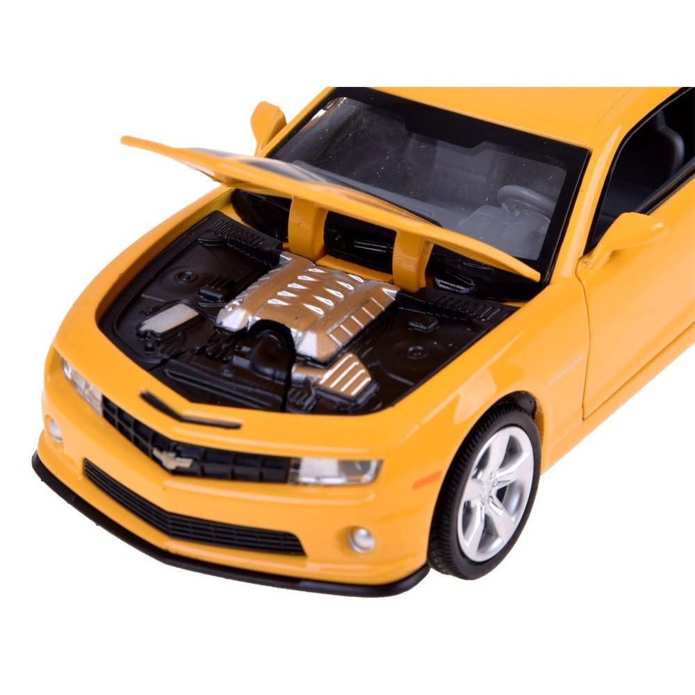 JOKO Kovový Model Autíčka Chevrolet Camaro SS 1:32 so svetlom a zvukom, žlté