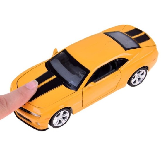 JOKO Kovový Model Autíčka Chevrolet Camaro SS 1:32 so svetlom a zvukom, žlté