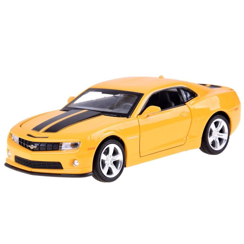 JOKO Kovový Model Autíčka Chevrolet Camaro SS 1:32 so svetlom a zvukom, žlté