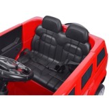 JOKO Elektrické autíčko HUMMER VELOCITY, penové kolesá, USB, MP3, diaľkové ovládanie, zelené