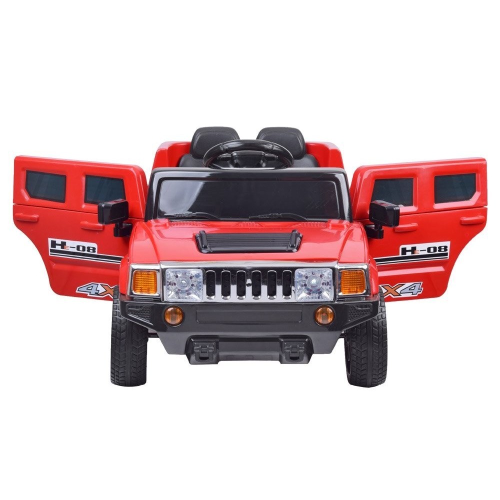 JOKO Elektrické autíčko HUMMER VELOCITY, penové kolesá, USB, MP3, diaľkové ovládanie, zelené