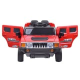 JOKO Elektrické autíčko HUMMER VELOCITY, penové kolesá, USB, MP3, diaľkové ovládanie, zelené