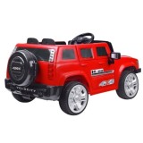 JOKO Elektrické autíčko HUMMER VELOCITY, penové kolesá, USB, MP3, diaľkové ovládanie, zelené