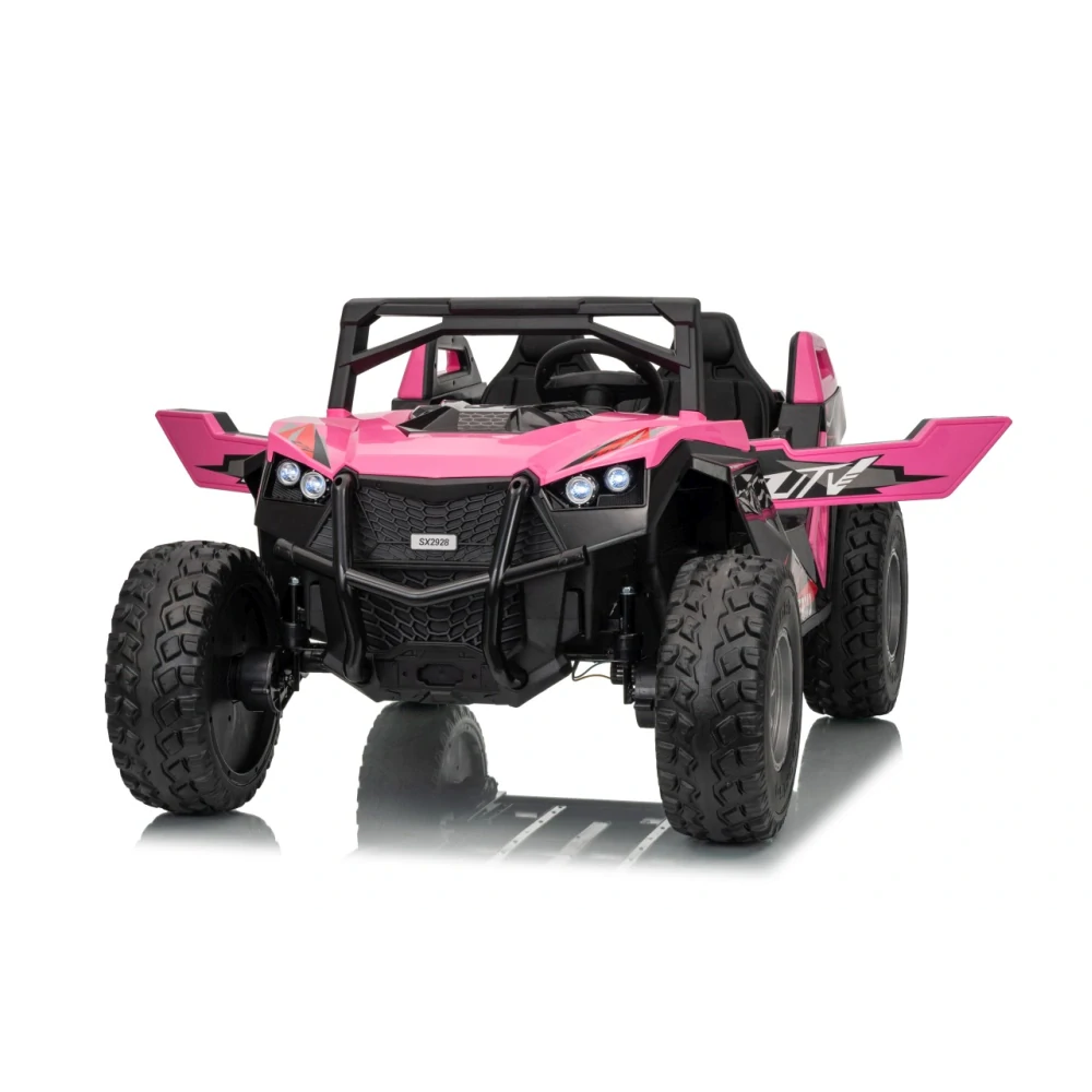 JOKO Elektrické autíčko Buggy RTR Monster Speed 4x4, motor 2x300W + 2x45W, penové kolesá, Dvojmiestne Kožené sedadlo, nosnosť 60
