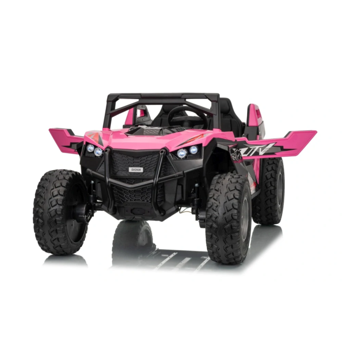 JOKO Elektrické autíčko Buggy RTR Monster Speed 4x4, motor 2x300W + 2x45W, penové kolesá, Dvojmiestne Kožené sedadlo, nosnosť 60