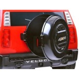 JOKO Elektrické autíčko HUMMER VELOCITY, penové kolesá, USB, MP3, diaľkové ovládanie, zelené