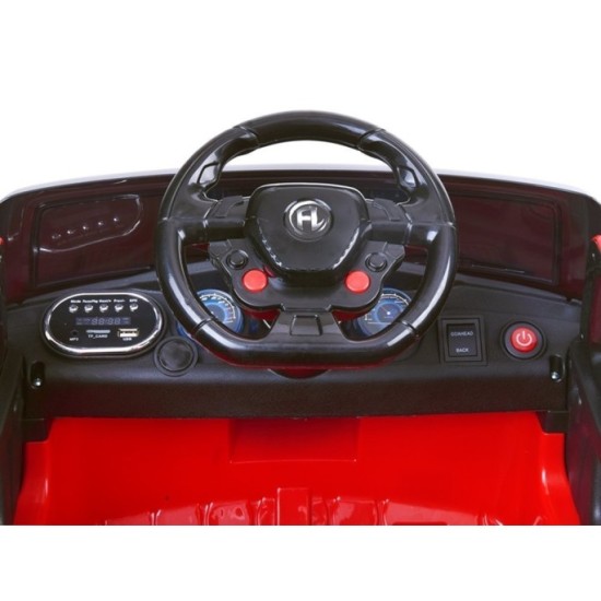 JOKO Elektrické autíčko HUMMER VELOCITY, penové kolesá, USB, MP3, diaľkové ovládanie, zelené