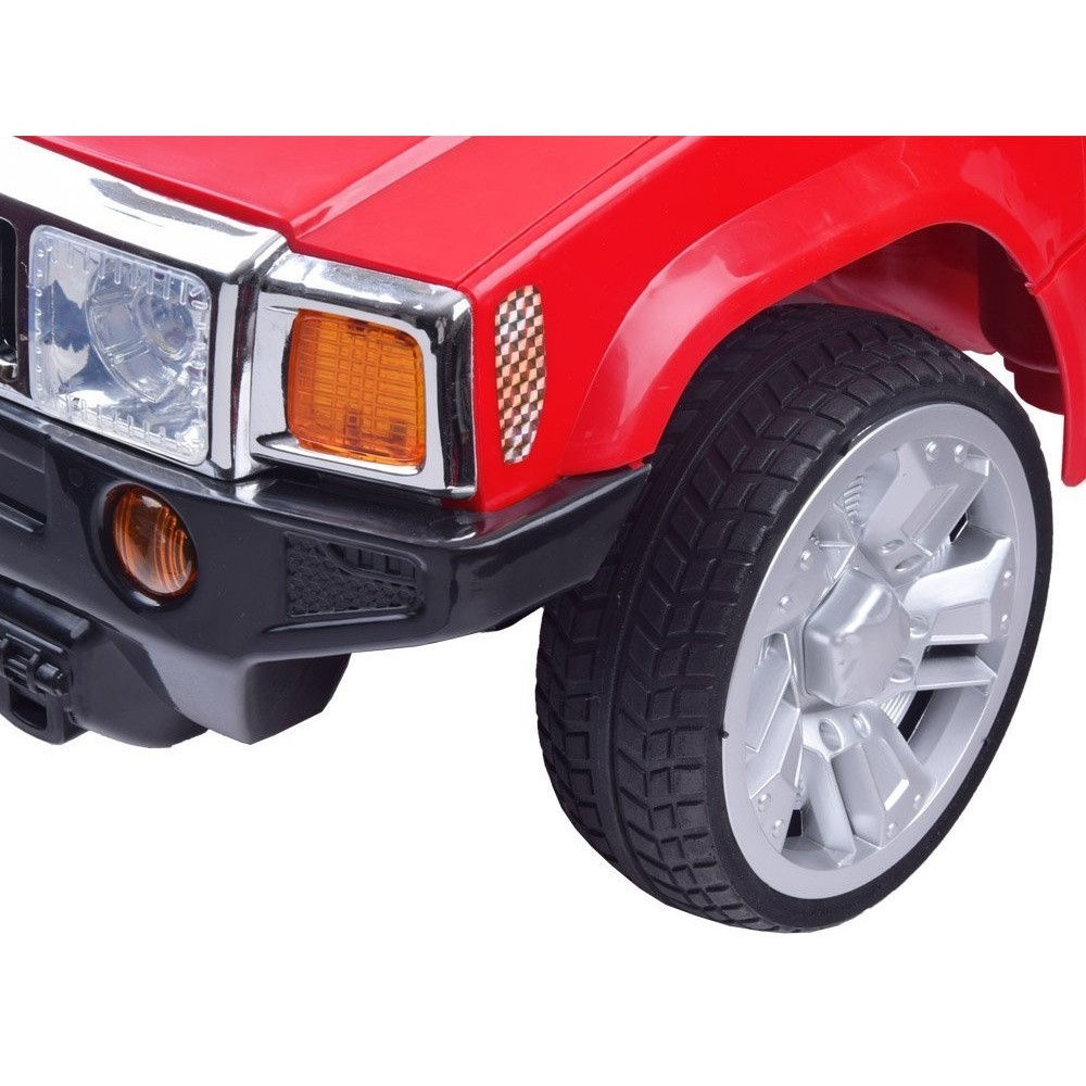 JOKO Elektrické autíčko HUMMER VELOCITY, penové kolesá, USB, MP3, diaľkové ovládanie, zelené