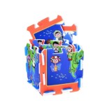 JOKO Penové Puzzle Mapa Sveta 9ks 31cm x 31cm